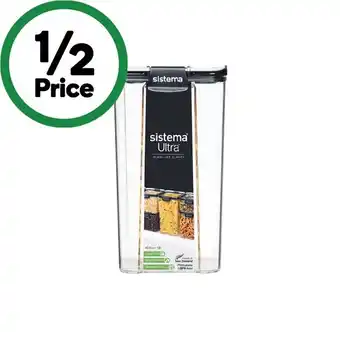 Woolworths Sistema Ultra Tritan 1.3 Litre offer