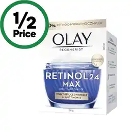 Woolworths Olay Regenerist Retinol24 Max Cream 50g offer