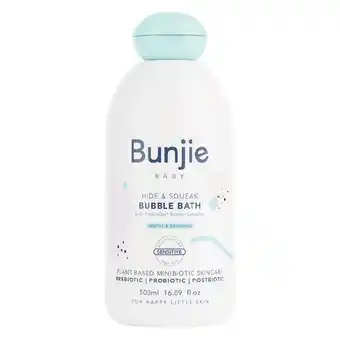 Woolworths Bunjie Bubble Bath 500ml offer