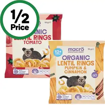 Woolworths Macro Organic Snacks 12g offer