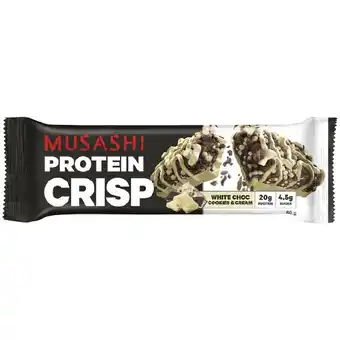 Woolworths Musashi Protein Crisp Bar 60g offer