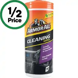 Woolworths Armor All Cleaning Wipes Pk 30 offer