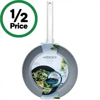 Woolworths Wiltshire Easycook Green Ceramic Frypan 26cm offer