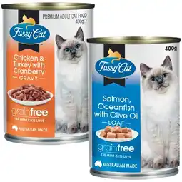 Woolworths Fussy Cat Wet Cat Food 400g offer