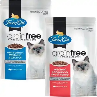 Woolworths Fussy Cat Dry Cat Food 2.5 kg offer