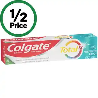 Woolworths Colgate Total Toothpaste 200g offer