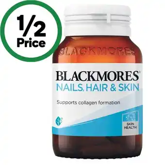 Woolworths Blackmores Nails, Hair & Skin Tablets Pk 120 offer