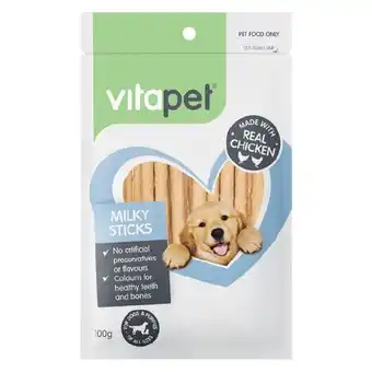 Woolworths Vitapet Jerhigh Dog Treats 80-100g offer