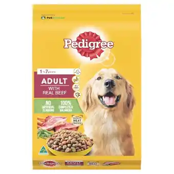 Woolworths Pedigree Dry Dog Food 8 kg offer