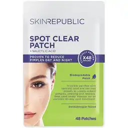 Woolworths Skin Republic Spot Clear Salicylic Acid Patch Pk 48 offer