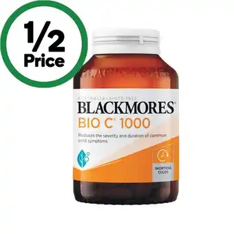 Woolworths Blackmores Bio C 1000mg Tablets Pk 150 offer