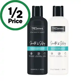 Woolworths TRESemme Shampoo or Conditioner 350ml offer