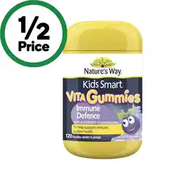 Woolworths Nature's Way Kids Smart Vita Gummies Immune Defence Pk 120 offer