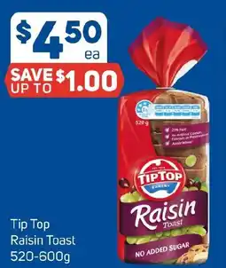 Foodland Tip Top Raisin Toast offer