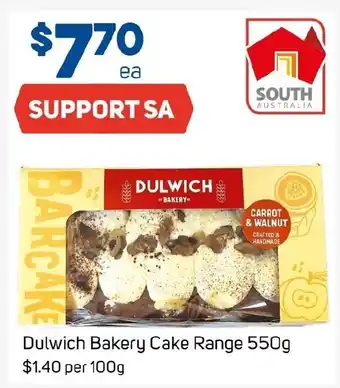 Foodland Dulwich Bakery Cake Range offer