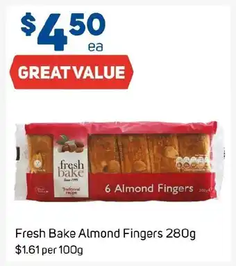 Foodland Fresh Bake Almond Fingers offer