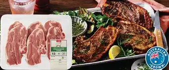 Coles Coles Australian Lamb Forequarter Chops offer