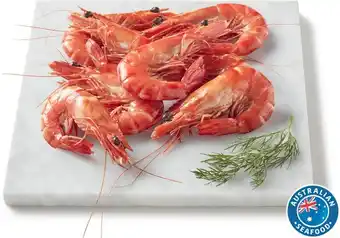 Coles Coles Australian Fresh Black Tiger Prawns offer