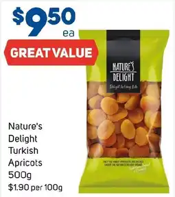 Foodland NATURE'S DELIGHT Delight Turkish Apricots offer