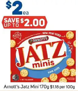 Foodland Arnott's Jatz Mini offer