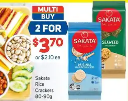 Foodland Sakata Rice Crackers offer