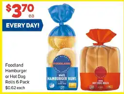 Foodland Foodland Hamburger or Hot Dog Rolls offer