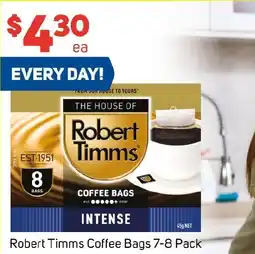 Foodland Robert Timms Coffee Bags offer