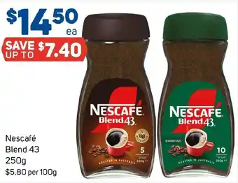 Foodland NESCAFE Blend 43 offer