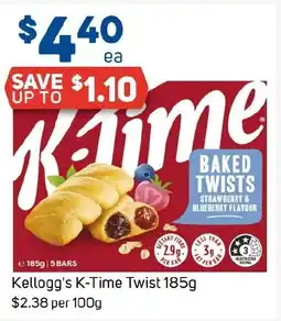 Foodland Kellogg's K-Time Twist offer