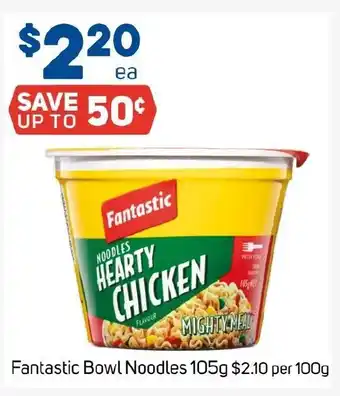 Foodland Fantastic Bowl Noodles offer