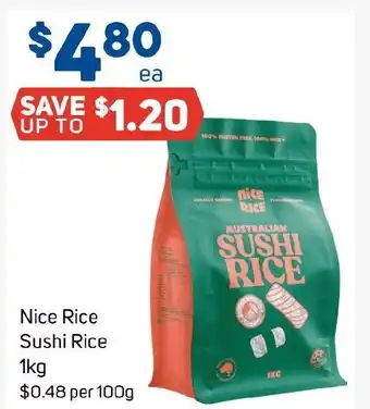 Foodland Nice Rice Sushi Rice offer