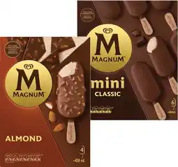 IGA Streets Magnum Ice Cream 4‑6 Pack Selected Varieties offer