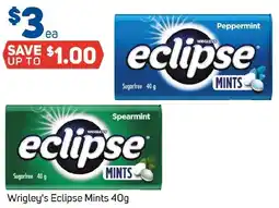 Foodland Wrigley's Eclipse Mints offer