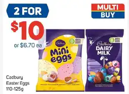 Foodland Cadbury Easter Eggs 110-125g offer