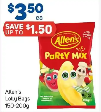 Foodland Allen's Lolly Bags offer