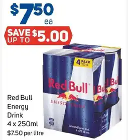 Foodland Red Bull Energy Drink offer