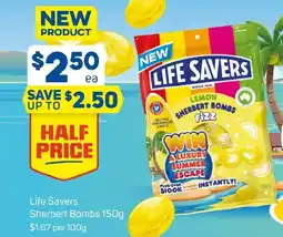 Foodland Life Savers Sherbert Bombs offer