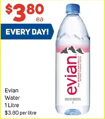 Foodland Evian Water offer