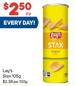 Foodland Lay's Stax offer