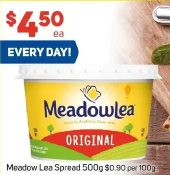 Foodland Meadow Lea Spread offer