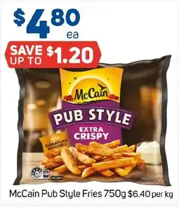 Foodland McCain Pub Style Fries offer