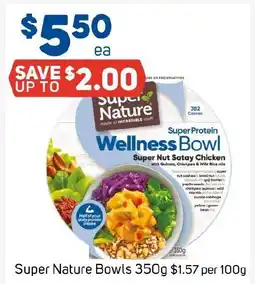 Foodland Super Nature Bowls offer