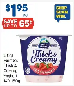 Foodland Dairy Farmers Thick & Creamy Yoghurt offer