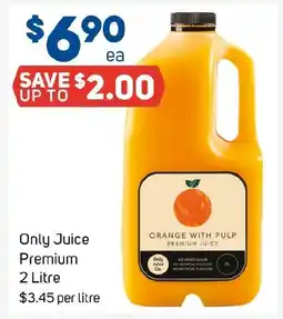 Foodland Only Juice Premium offer