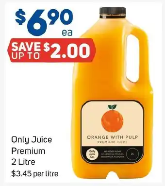 Foodland Only Juice Premium offer