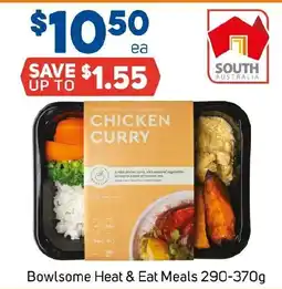 Foodland Bowlsome Heat & Eat Meals offer