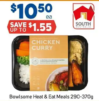 Foodland Bowlsome Heat & Eat Meals offer