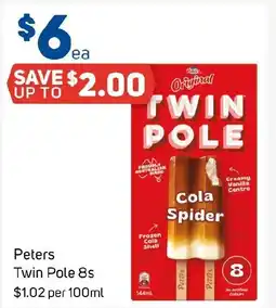 Foodland Peters Twin Pole 8s offer