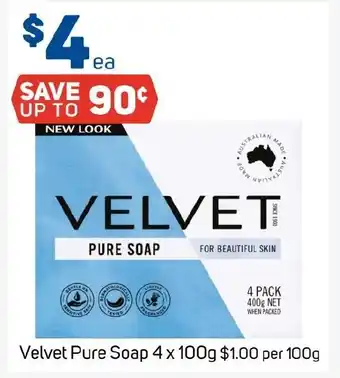 Foodland Velvet Pure Soap offer