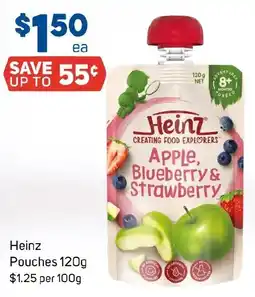 Foodland Heinz Pouches offer